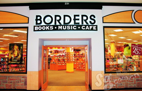 虽然博得书店(borders)只是美国的一家连锁书店,但它却是其中最具