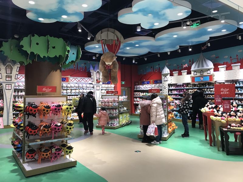 hamleys北京王府井旗舰店开业全球单体面积最大